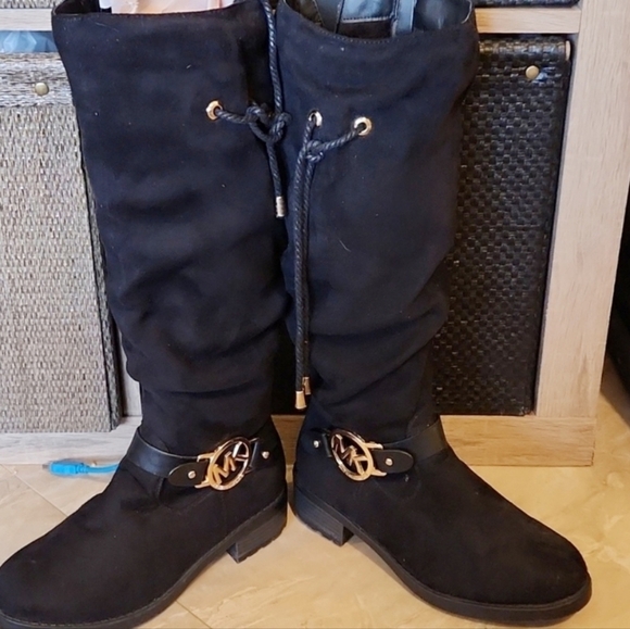 Michael Kors fur lined knee boots - Picture 2 of 13